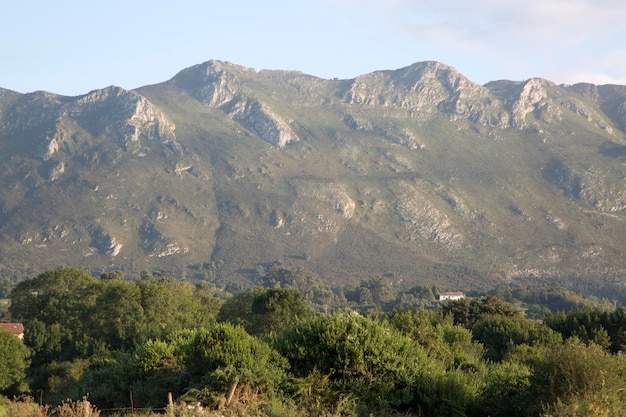 Bufones de Pria vicino a Picos de Europa, Austurie, Spagna