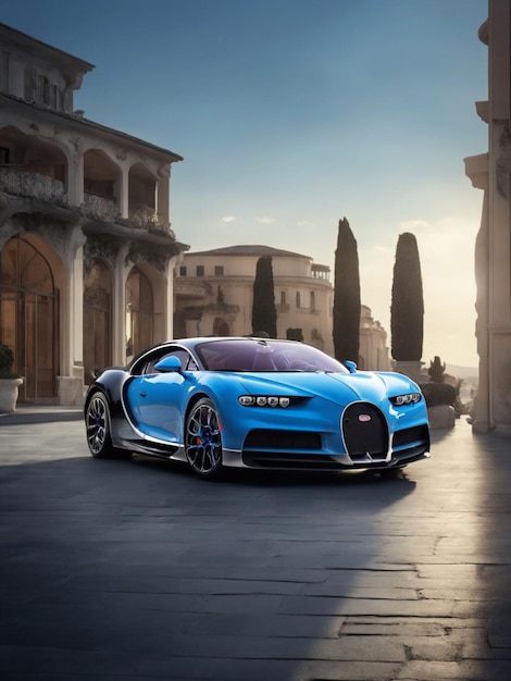 Bugatti Chiron ai generato