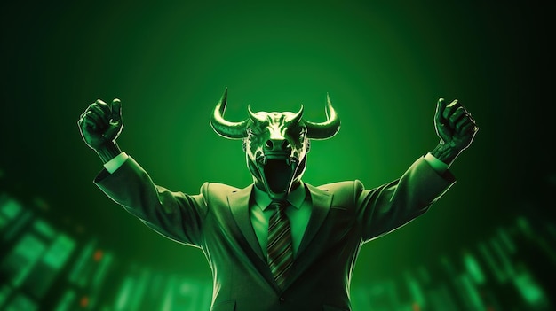 bull trading futuristico bull stock bullmarket bull market trade bull