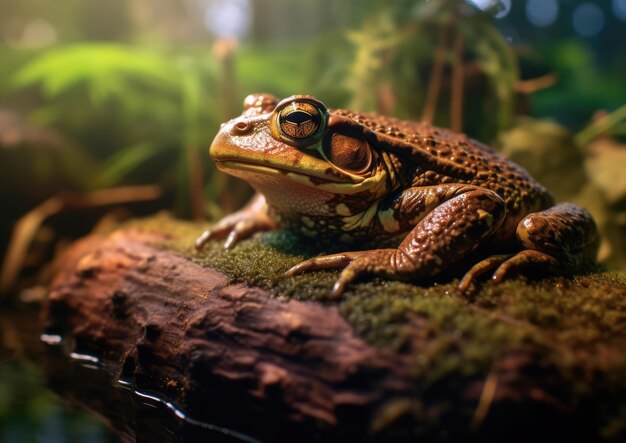 Bullfrog è un termine per riferirsi a grandi rane aggressive