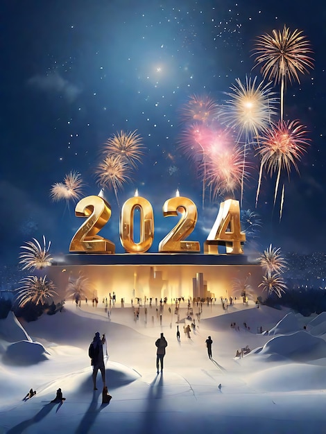 Buon anno nuovo 2024.