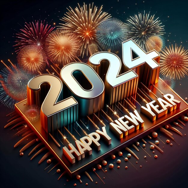 Buon anno nuovo 2024.