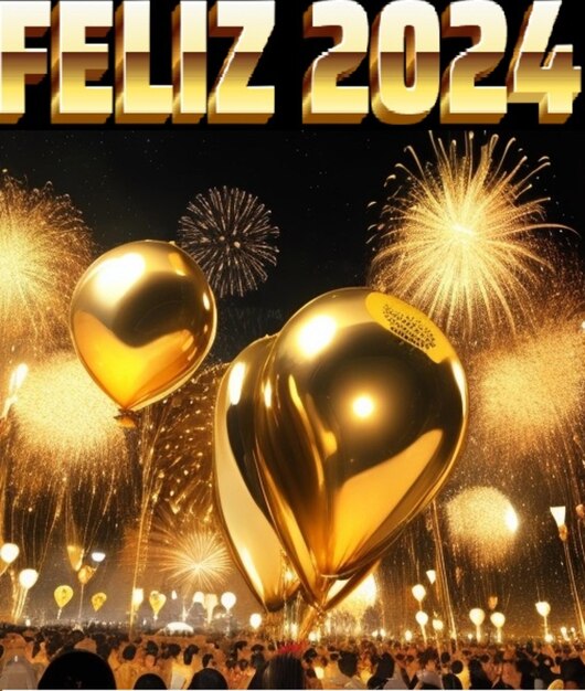 Buon anno nuovo 2024.