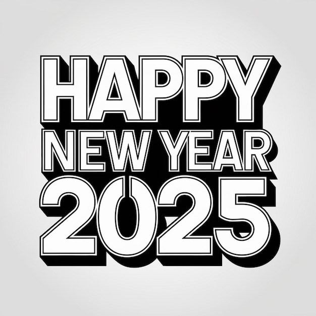 Buon anno nuovo 2025 DESIGN