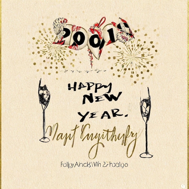 Buon anno nuovo.