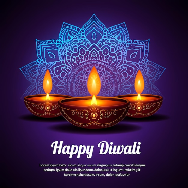Buon Diwali Celebrazione di Diwali Congratulazioni di Diwali