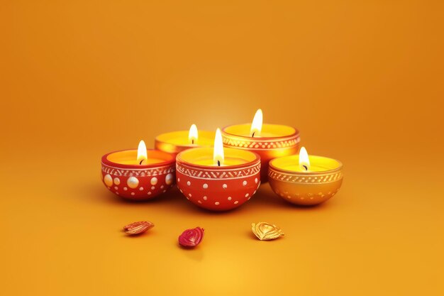 Buon Diwali, festa delle candele.