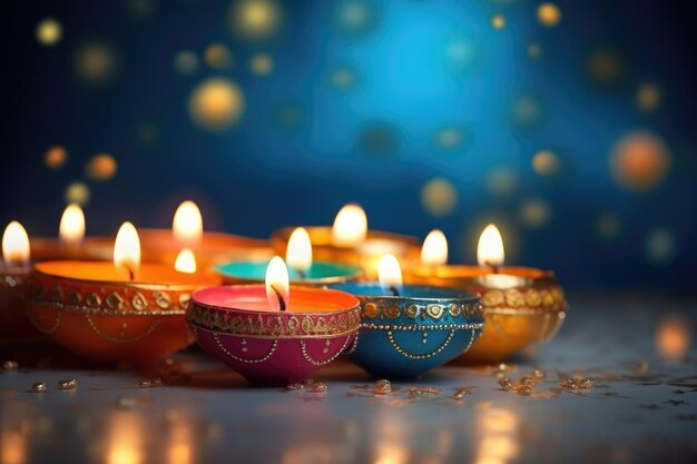 Buon Diwali, festa delle candele.