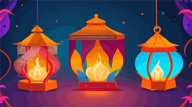 Buon Diwali sullo sfondo colorato
