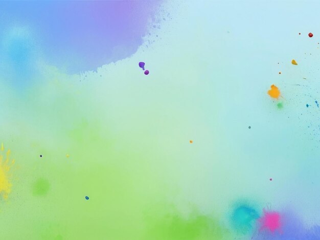 Buon festival di Holi colorato background design migliore qualità modello di banner immagine iper-realistica