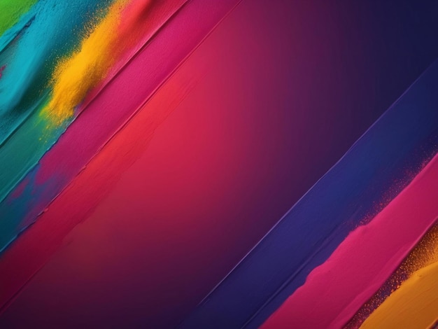 Buon festival di Holi colorato background design migliore qualità modello di banner immagine iper-realistica