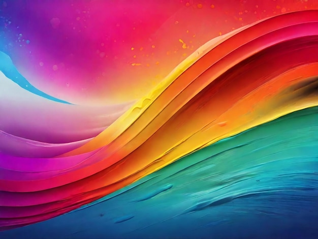 Buon festival di Holi colorato background design migliore qualità modello di banner immagine iper-realistica