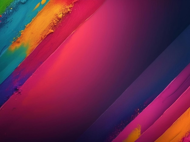 Buon festival di Holi colorato background design migliore qualità modello di banner immagine iper-realistica