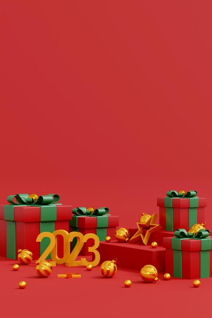 Buon Natale e felice anno nuovo banner design