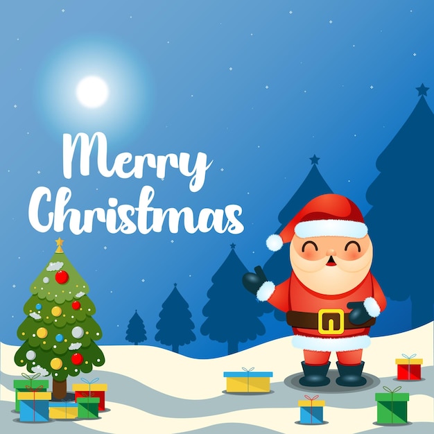 Buon Natale l'ultimo disegno vettoriale