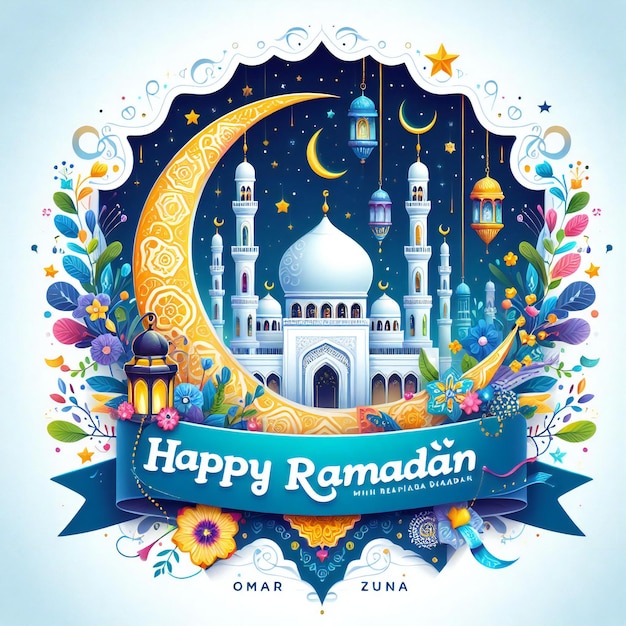 Buon Ramadan abbraccia lo spirito Un viaggio di fede e riflessione durante il Ramadan