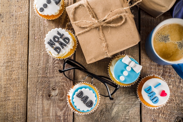 Buona festa del papà con cupcakes