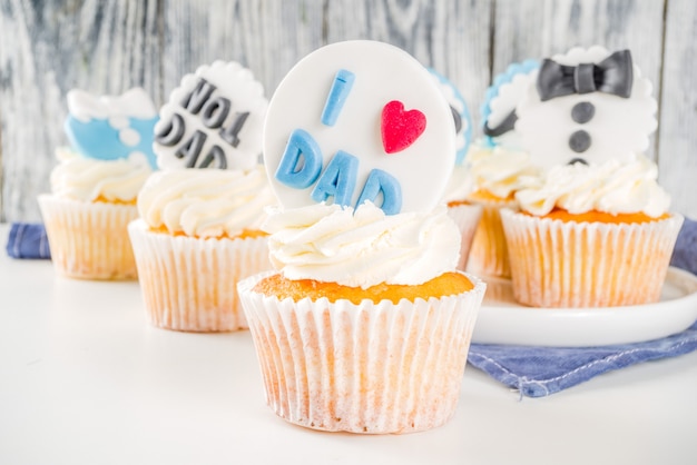 Buona festa del papà con cupcakes