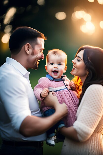 buona festa del papà per l'uomo di famiglia