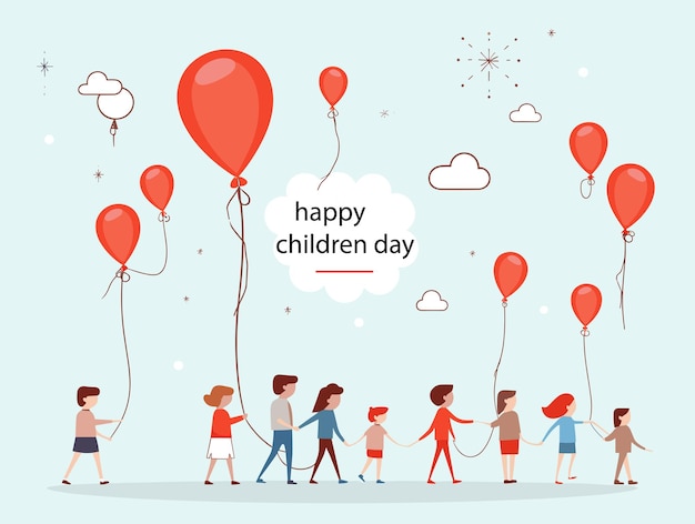 Buona giornata dei bambini.