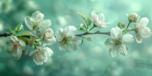 Buona Pasqua colorate uova di cioccolato di Pasqua con fiori di ciliegio piano sullo sfondo elegante tenero