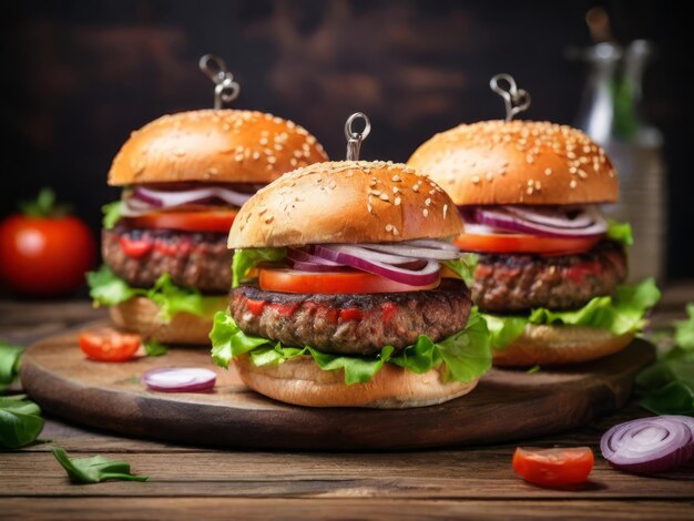 Burger Bliss Creazioni saporite con ingredienti freschi