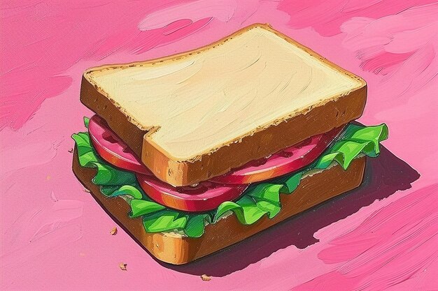 Burger Delight Sandwich irresistibili presentati su uno sfondo vibrante