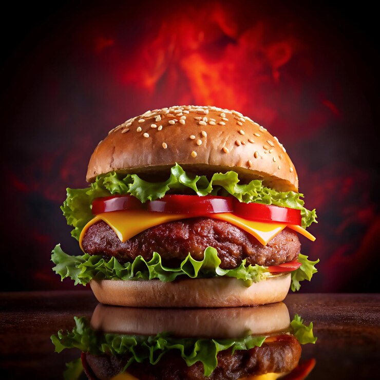 Burger hamburger cheeseburger