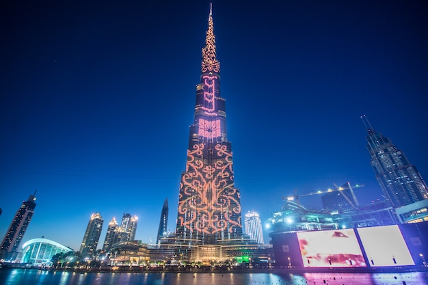 Burj Khalifa Dubai skyline