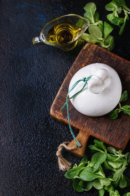 Burrata al formaggio italiano