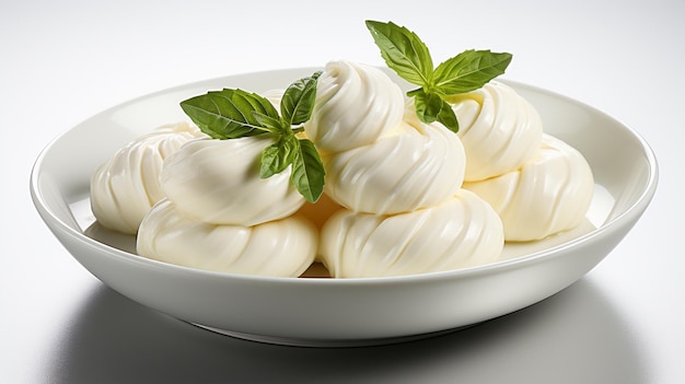 burrata italiana carta da parati HD 8K Immagine fotografica d'archivio