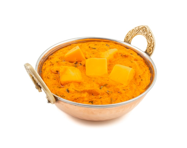 Burro di formaggio vegetariano popolare indiano Cucina Masala