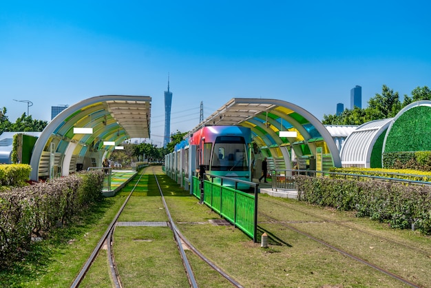 Bus turistico della ferrovia leggera di Guangzhou