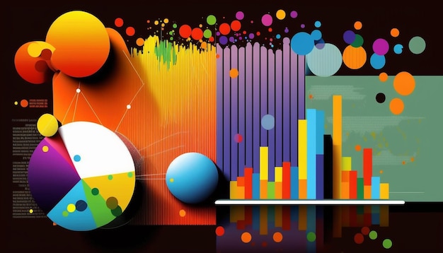 Business analytics and data management system Data Management System on computer