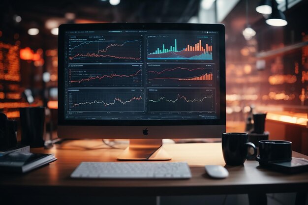 Business Analytics to Software Sbloccare l'automazione della visualizzazione dei dati sul monitor del computer