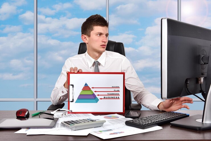 Business pyramid