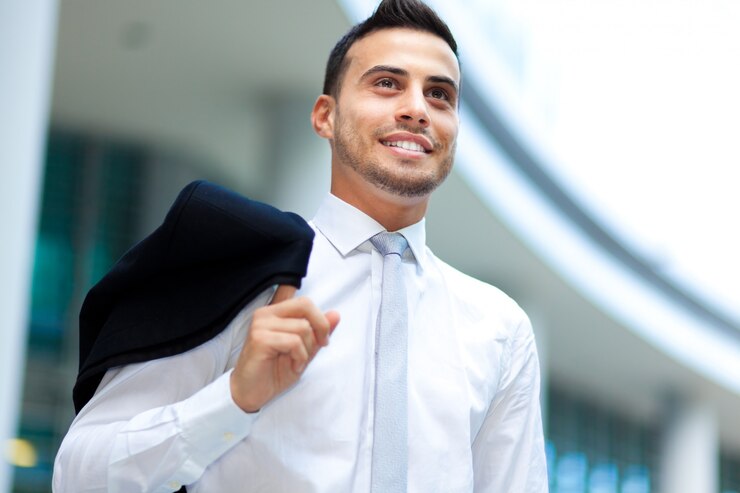 Photo businessman portrait