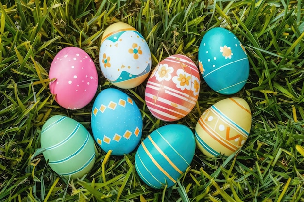 Caccia di successo agli uova di Pasqua