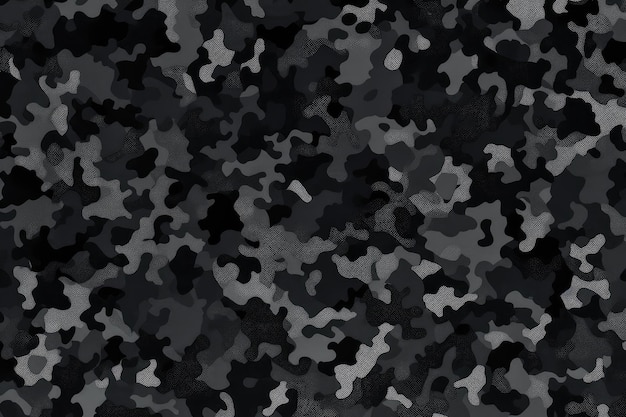 Caccia militare con texture ruvida senza soluzione di continuità o intelligenza artificiale generativa con motivo paintball