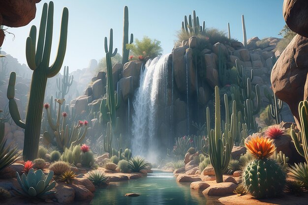 Cactus Cascade