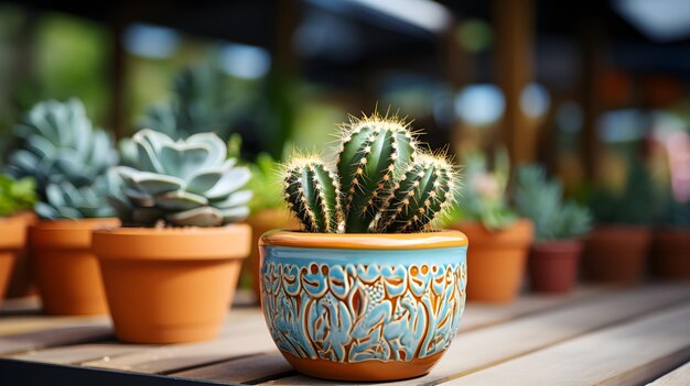 Cactus in vaso che trasformano l'arredamento della casa