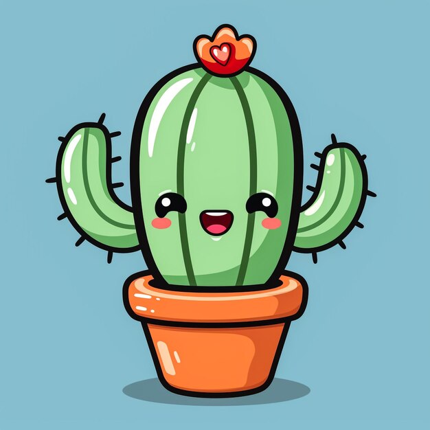 Cactus in vaso da fiore