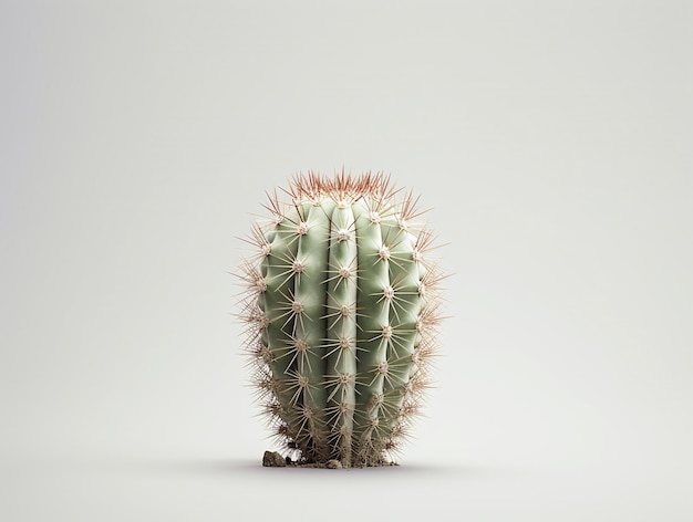 Cactus isolato Pianta succulenta Immagine AI generata