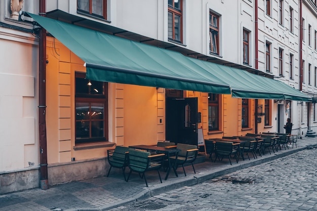 Caffè accogliente nella città di Leopoli