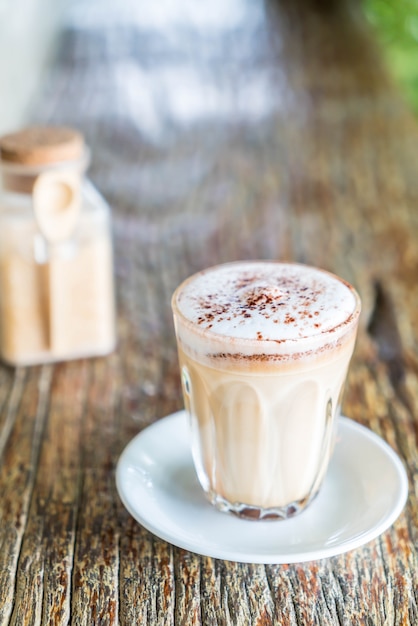 caffè caldo cappuccino