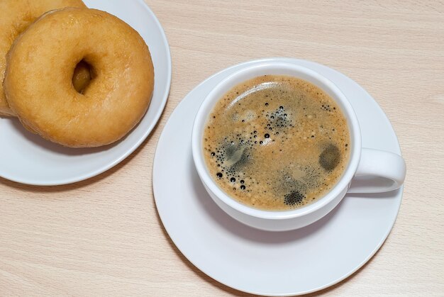 Caffè con ciambella