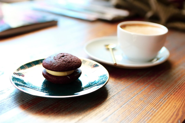 caffè e biscotti