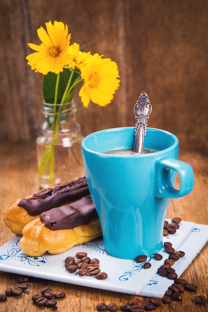 Caffè e fiori