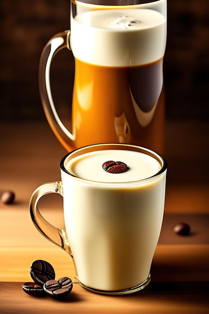 Caffe' e latte