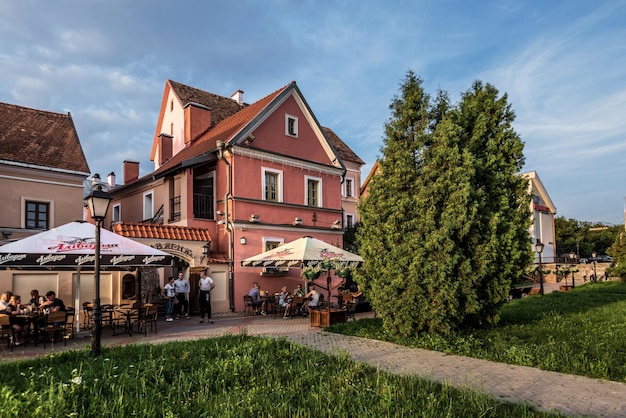 Caffè ed edifici storici di Trinity Hill